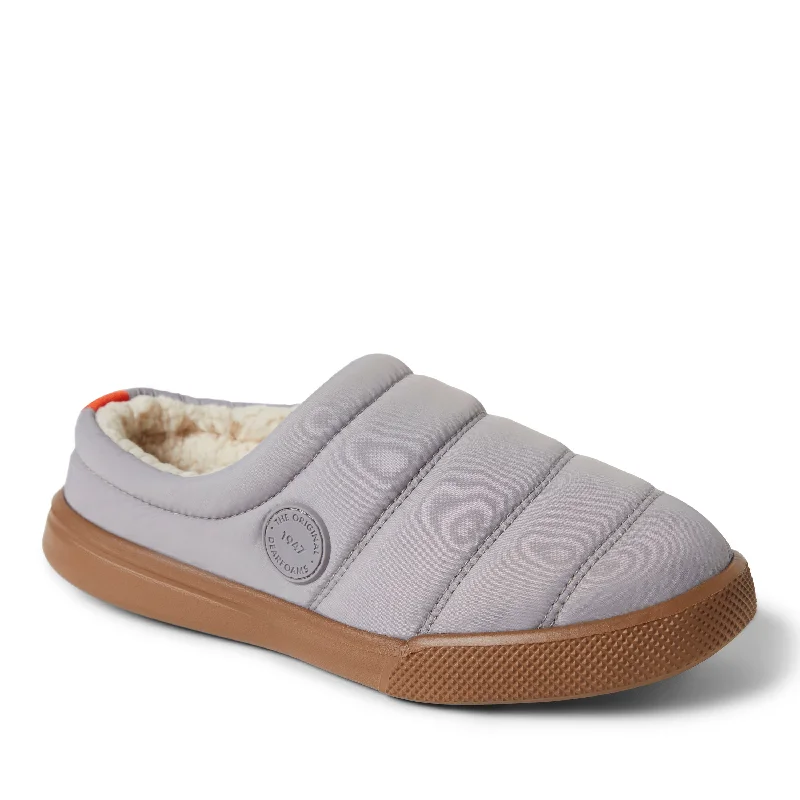 cotton vent slippers-Dearfoams Womens Kendra Nylon Sport Lounge Clog