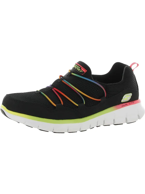 Athletic shoes with durable sole -Synergy-Loving Life Womens Slip On Comfort Sneakers