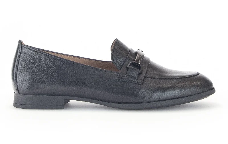 Loafers for spring charm-Borok Black Loafer