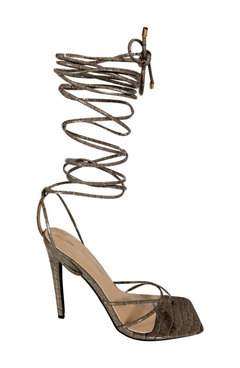 sandals for budget shoppers-MARQUEZ-GREYCROC STILETTO SANDAL