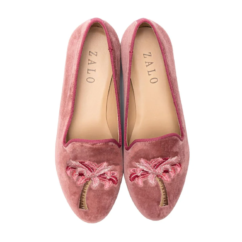 bamboo green slippers-Palma Slipper In Rose