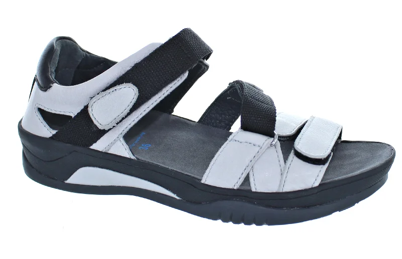 modern sandals with flair-Wolky Ripple Savana Leather Offwhite