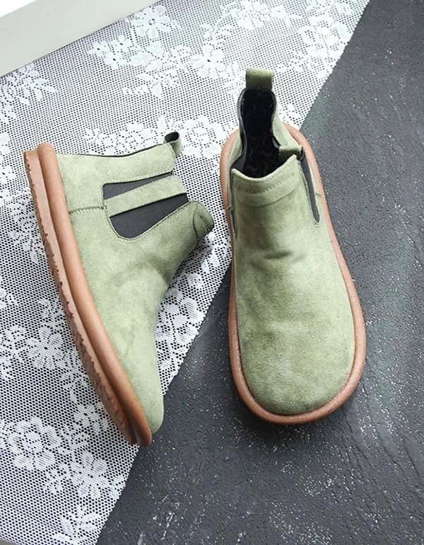 Boots with secure float-Autumn Retro Chelsea Boots