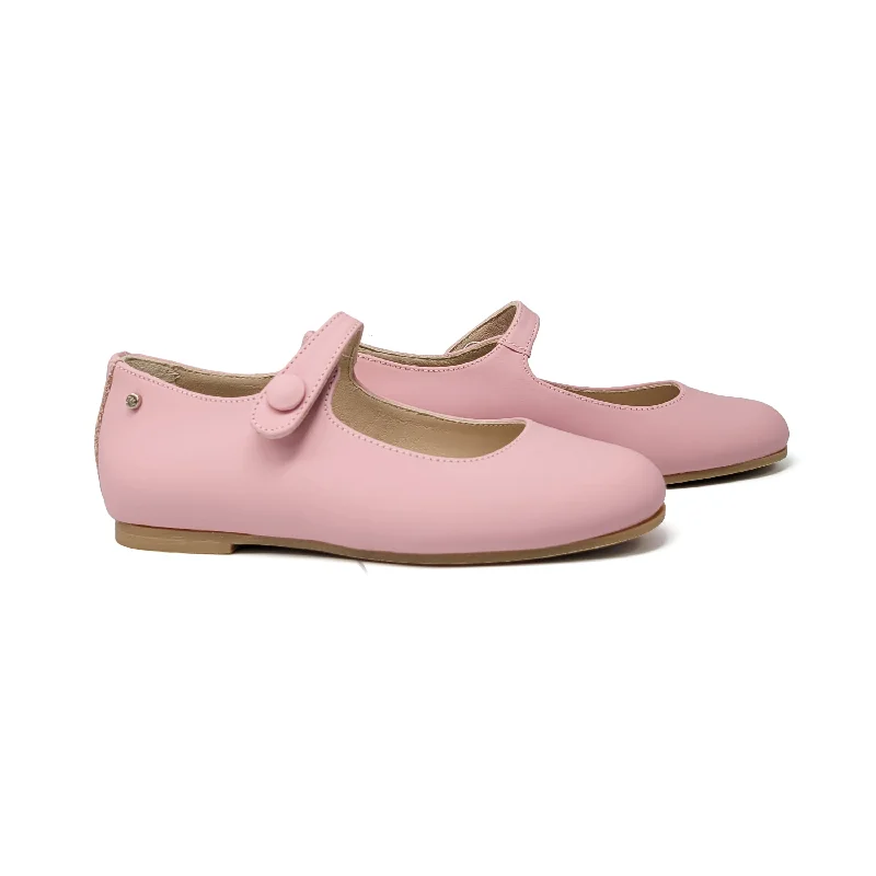 Mary Jane shoe for fun liningManuela De Juan French Rose Pink Mary Jane S2970