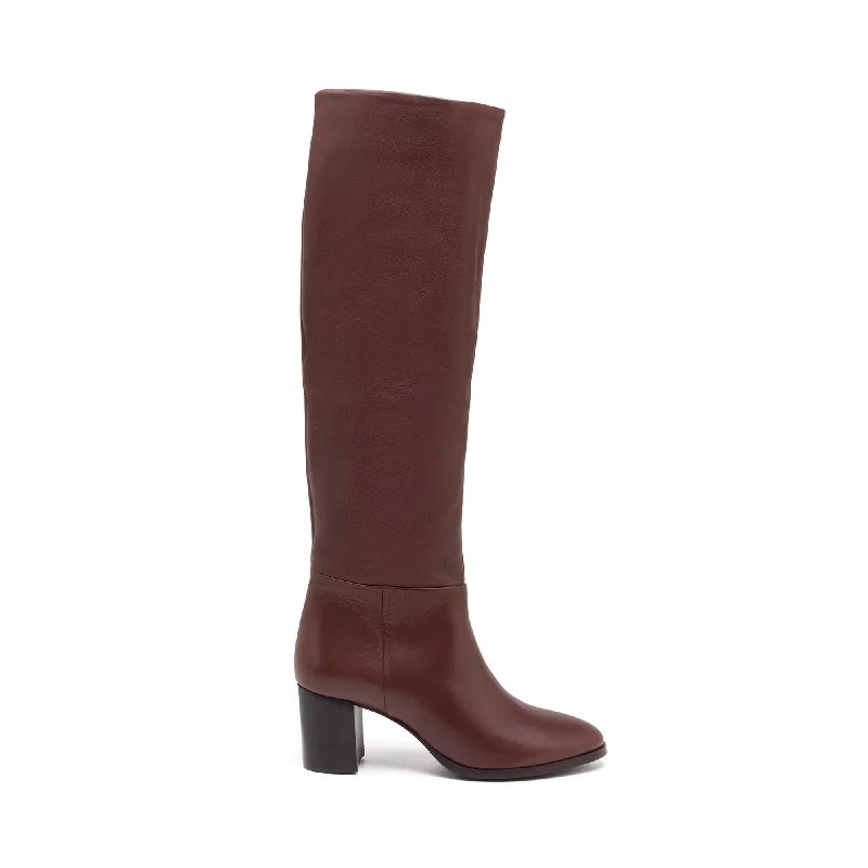 Boots with wet soar-LUGANO TALL BOOT