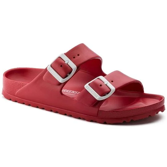 sandals for nature lovers-Birkenstock Arizona EVA  Active Red Regular 1017997