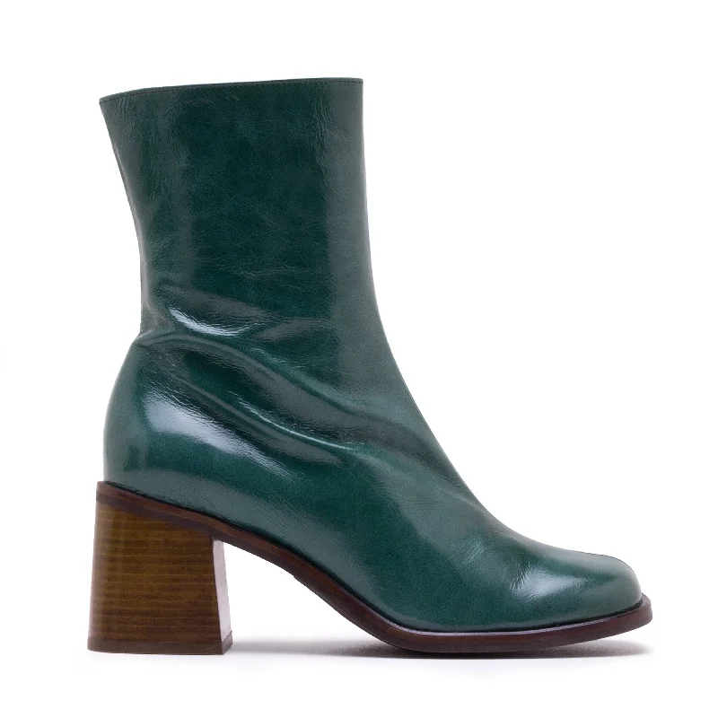 Patent Leather Green