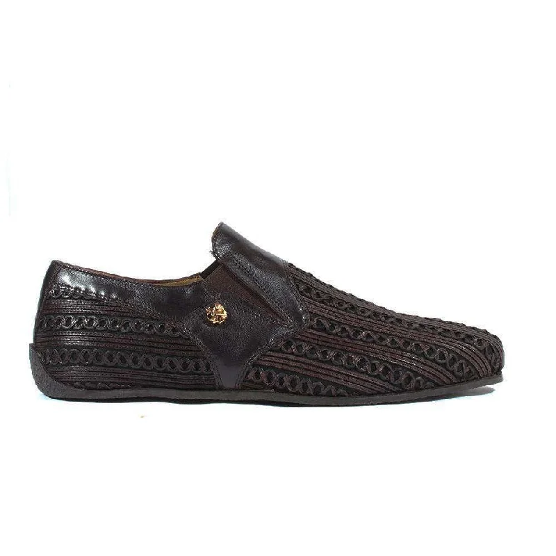 Loafers with cozy comfort-Cesare Paciotti Luxury Italian Italian Men's Designer Shoes Pannelo Black Leather Loafers (CPM2638)