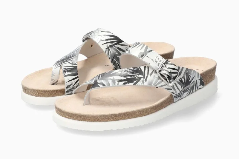 best sandals for quality-Mephisto Helen Silver Jungle