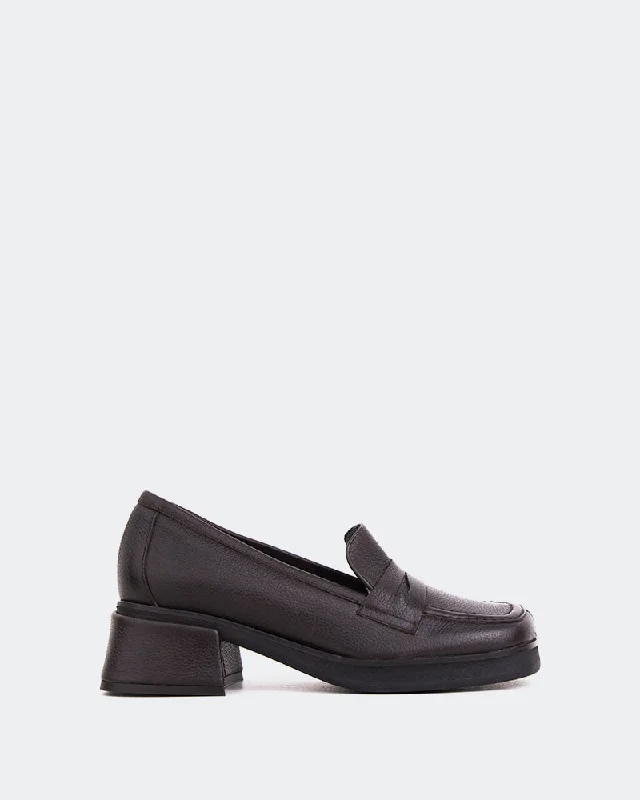 Loafers with chic charm-Leopold Brown Leather