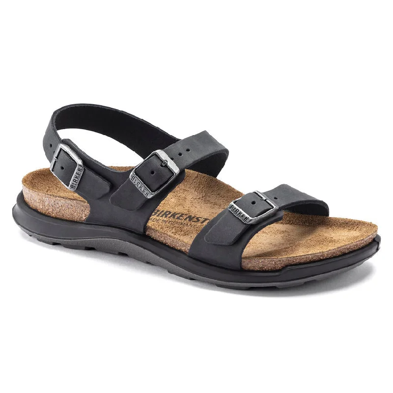 sandals with open toes-Birkenstock Sonora CT Black Oiled 1022340 R