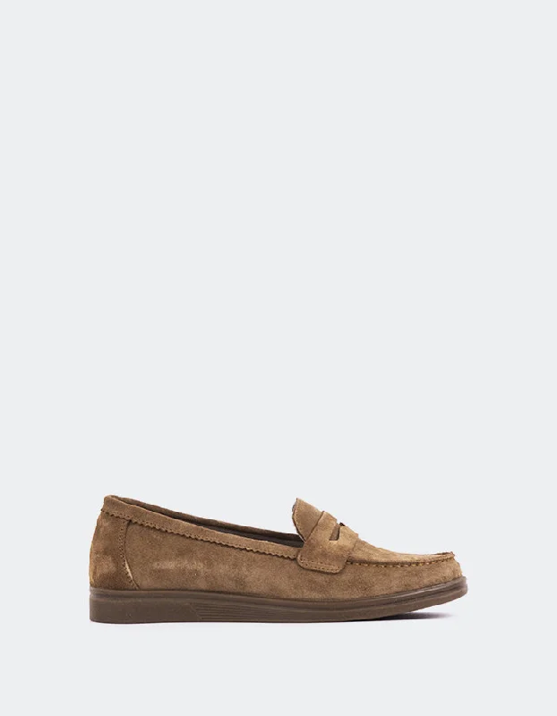 Loafers for summer charm-Sperry Cognac Suede