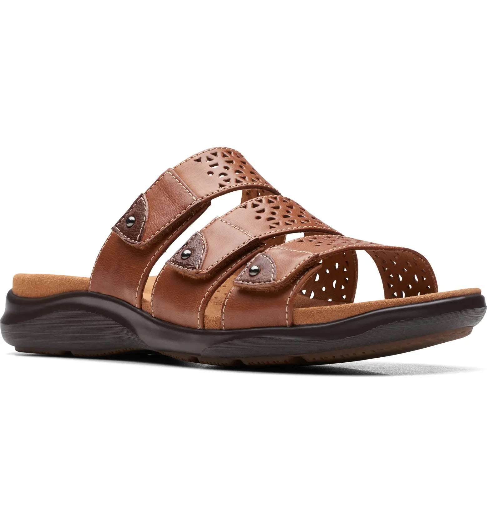 sandals for long-term wear-Clarks Kitly Walk 72147 Tan