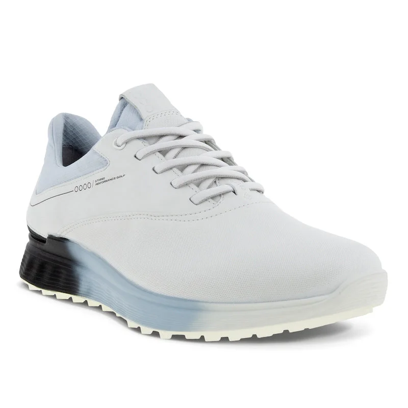 Athletic shoes with stylish sole -Ecco Men's Golf S-Three 102944