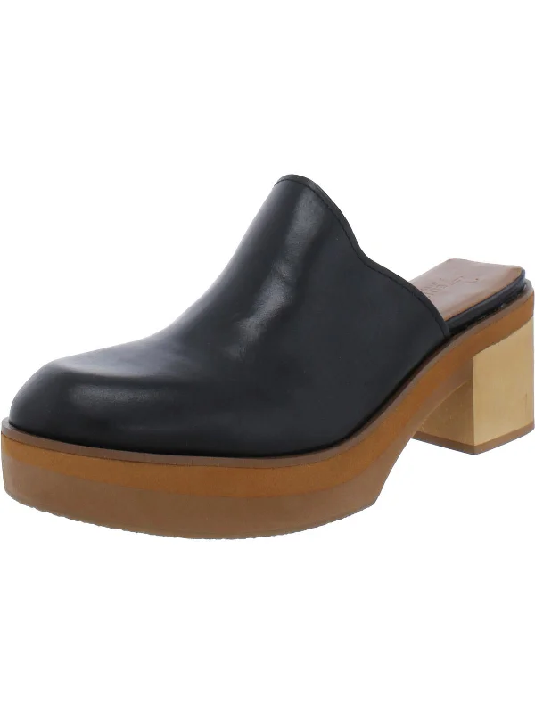 bamboo pure slippers-Katrese Womens Leather Slip On Mules