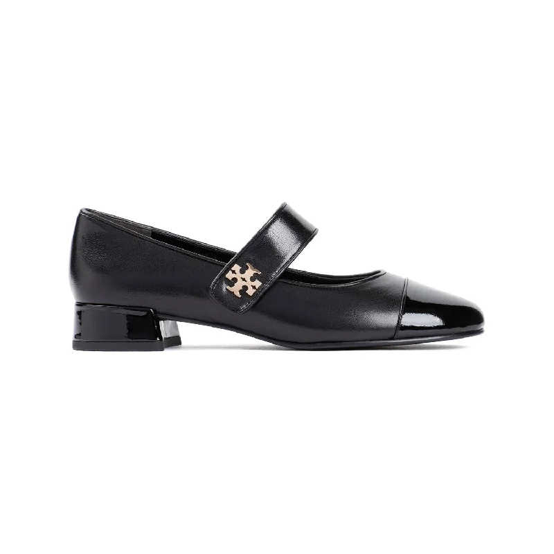 Mary Jane shoe for trendy fitTORY BURCH Cap Toe Mary Jane Ballerinas - SS25 Collection