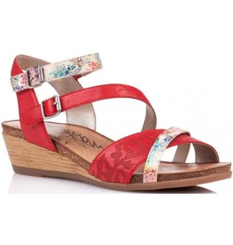 affordable sandals for artists-Remonte R4453-33  Red