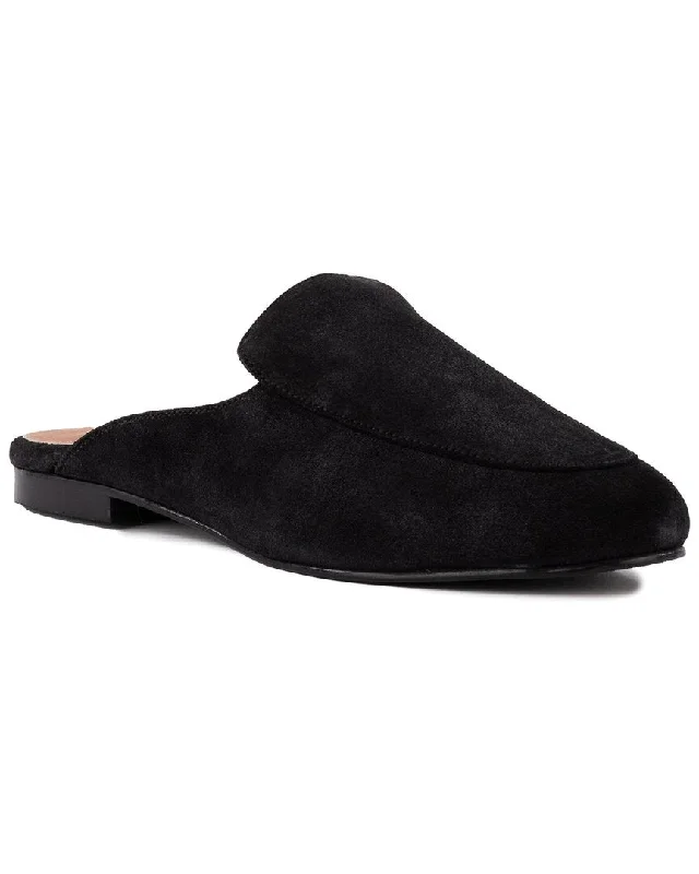 minimalist Japanese slippers-Seychelles Between Us Suede Mule