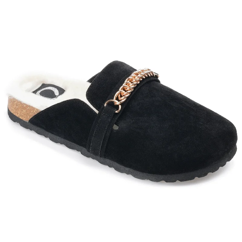 monkey plush slippers-Journee Collection Women's Tru Comfort Foam Quinnie Mule