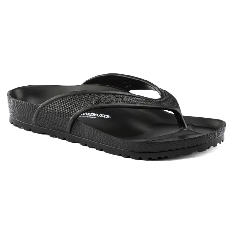 luxury sandals near river-Birkenstock Honolulu EVA Black R 1015487