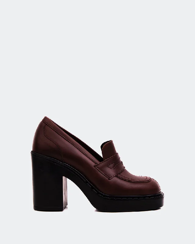 Loafers for spring hues-Allington Brown Leather