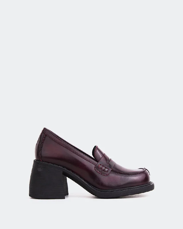 Loafers for summer hues-Beckam Burgundy