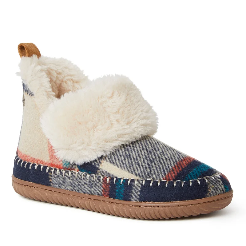 plush padded slippers-Alpine by Dearfoams Women's Moritz Bootie