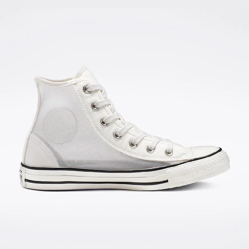 Athletic shoes for workout ease -Converse Chuck Taylor All Star Ladies See Thru White High Sneakers