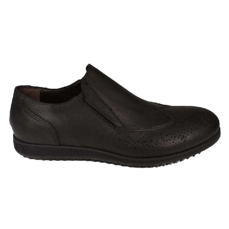 Loafers for chilly days-Cesare Paciotti Luxury Italian Men's Designer Shoes Black Loafers (CPM2022)