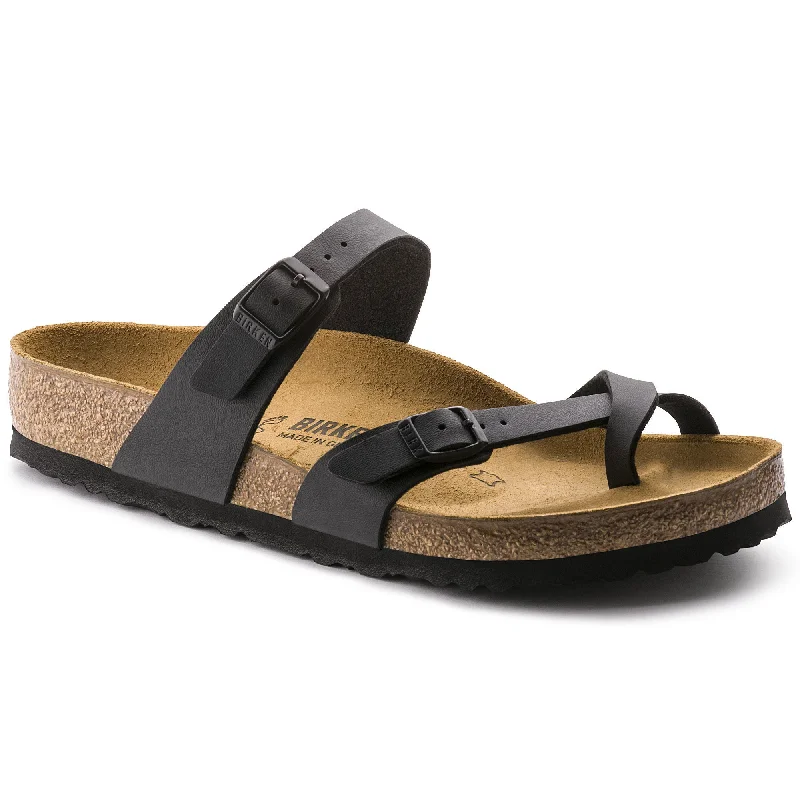 sandals for small budgets-Birkenstock Mayari Black BF  71791