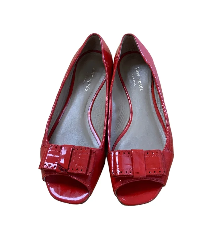 flats with bright interiors-Kate Spade Women's Red Flats 8