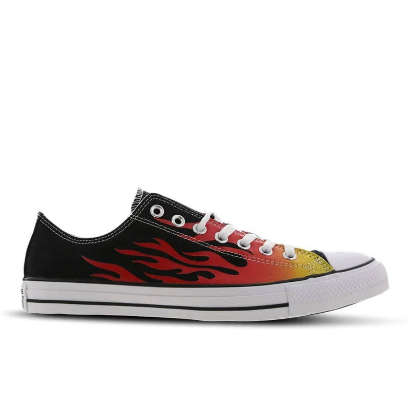 Athletic shoes for active vibes -Converse Chuck Taylor All Star OX   Black Textile Low Sneakers