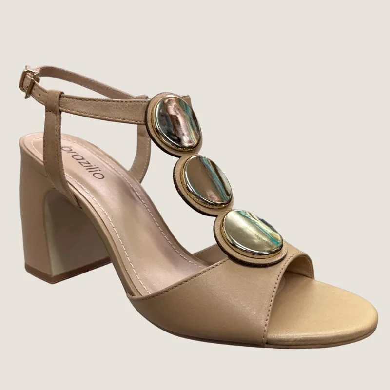 soft pink high heels-Brazilio Augustine Heel