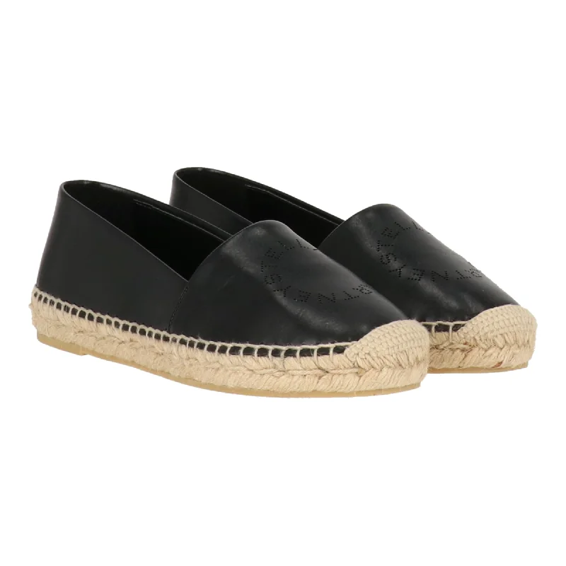 cotton summer slippers-Stella Mccartney Womens Black Mule