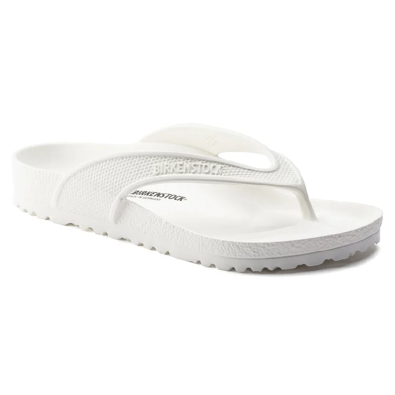 sandals with pet-friendly soles-Birkenstock Honolulu EVA White R 1015488