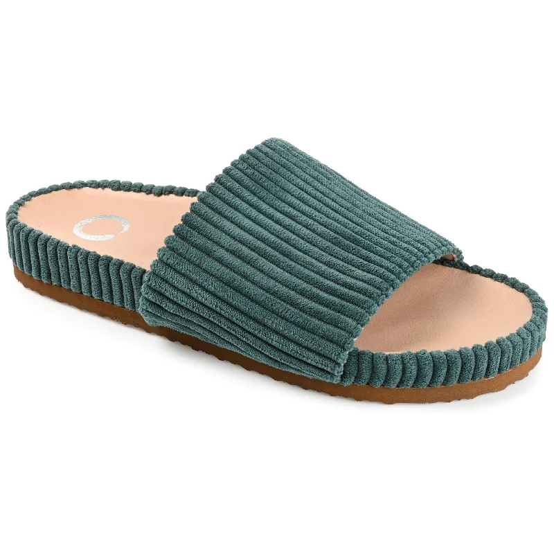 cotton eco slippers-Journee Collection Women's Tru Comfort Foam Aveline Slipper