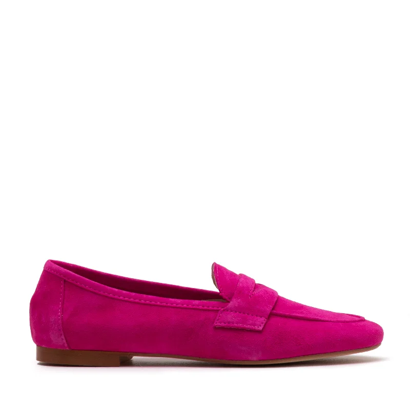 suede fucsia