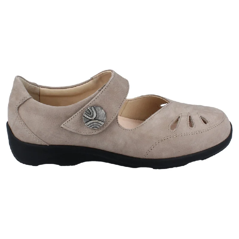 Mary Jane shoe in slateBrac-S Nubuck Leather Women's Mary Jane Shoes