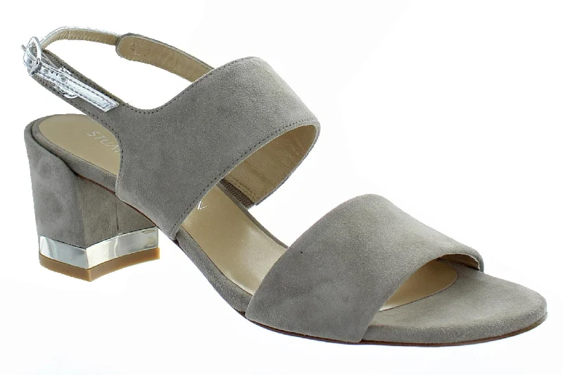 sandals for seasonal wear-Stuart Weitzman Twocool Fossil Suede