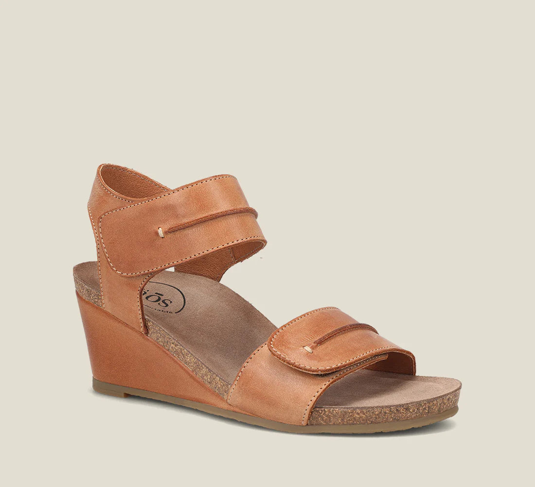 sandals near tourist spots-Taos Reason Caramel