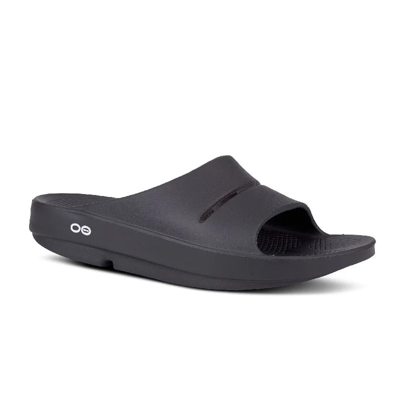 sandals with cozy vibes-Ooahh UNISEX  Slide Black