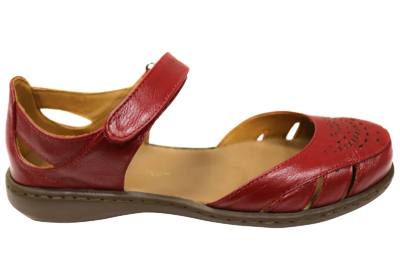 Mary Jane shoe with padded strapOpananken Carmen Womens Comfortable Brazilian Leather Mary Jane Shoes