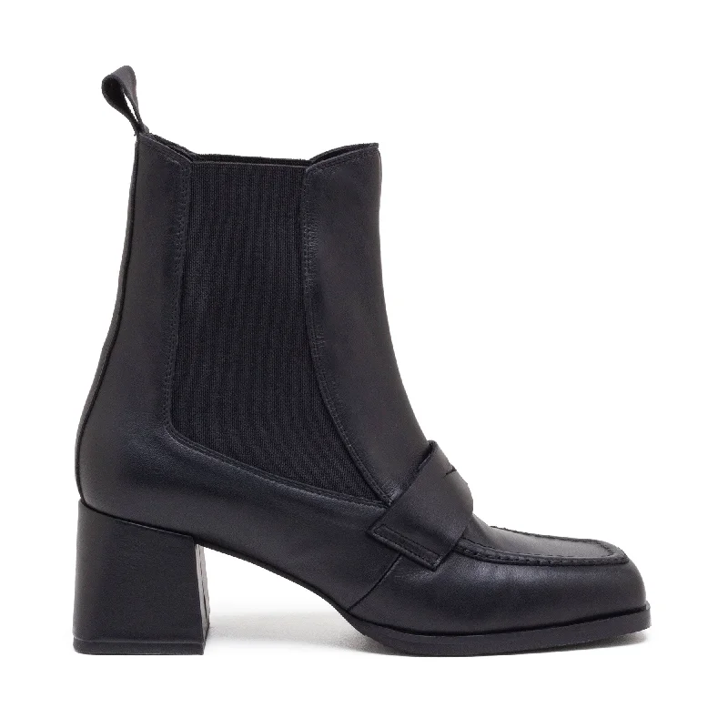 Boots for outdoor rise-ADELE BLOCK HEEL CHELSEA BOOT