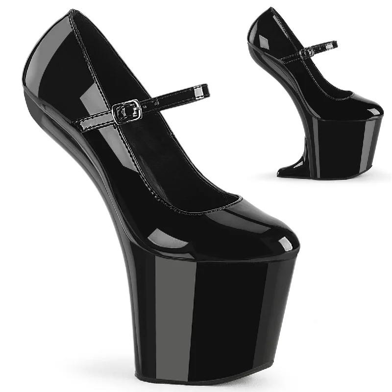 dressy peep-toe high heels-Craze-880