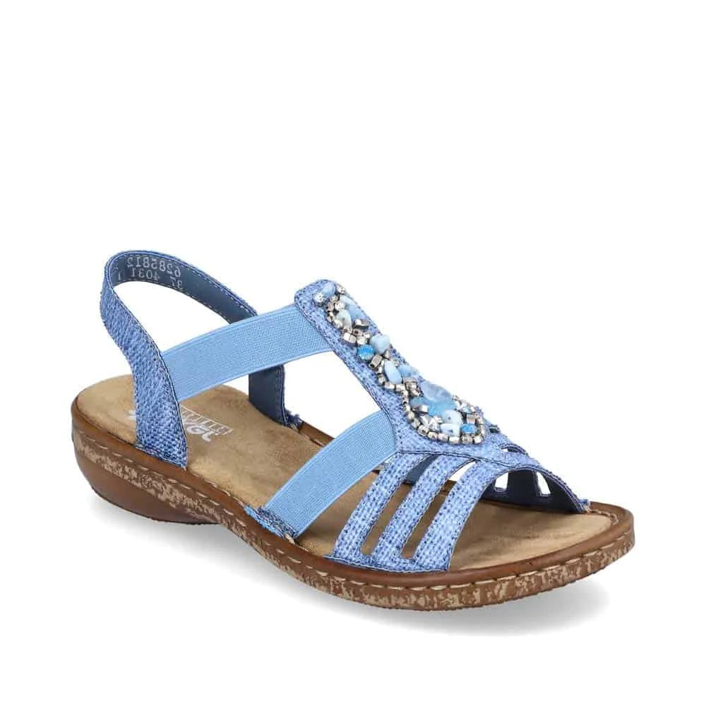 sandals with modern vibes-Rieker 62858-12