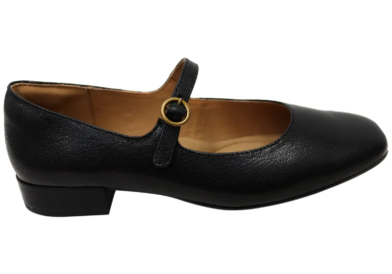 Mary Jane shoe with sleek heelSofft Elsey Womens Leather Mary Jane Shoes With Comfort Footbed