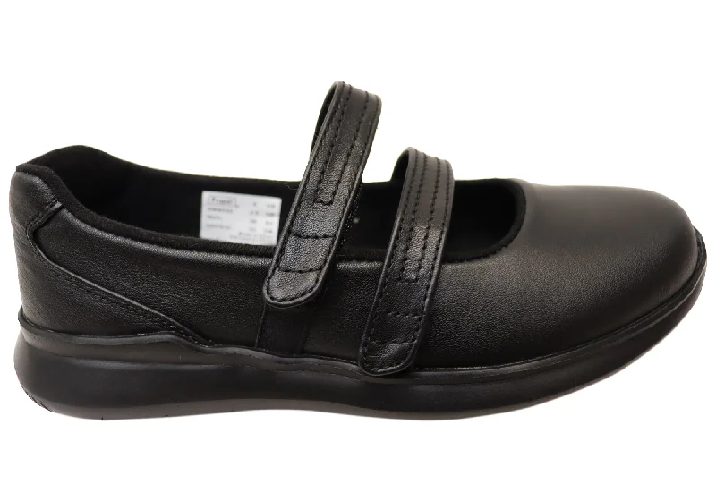 Mary Jane shoe for active kidsPropet Womens Vilite Leather Comfortable Wide Fit Mary Jane Shoes