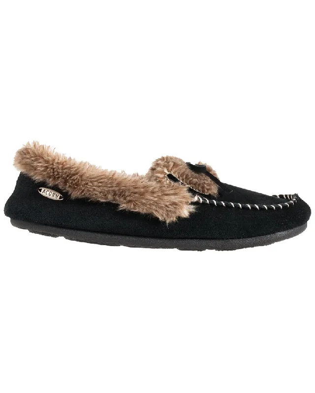 vent mesh slippers-Acorn Cozy Slipper