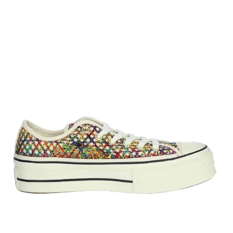 Athletic shoes with breathable sole -Converse Chuck Taylor All Star Ladies Multicolor Platform Sneakers