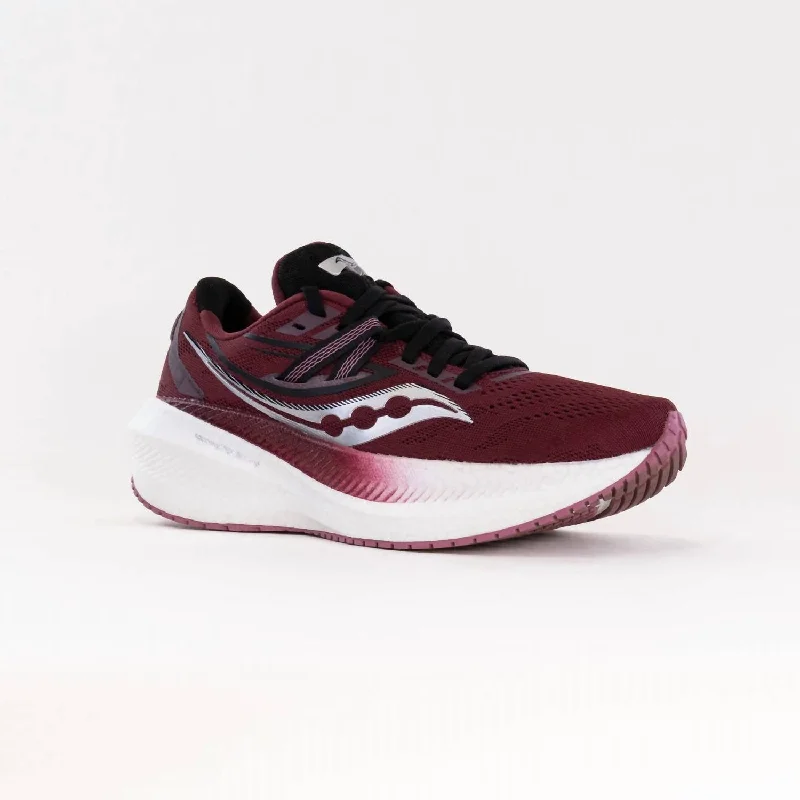 Athletic shoes with breathable upper -Women's Triumph 20 Wide In Sundown/rose